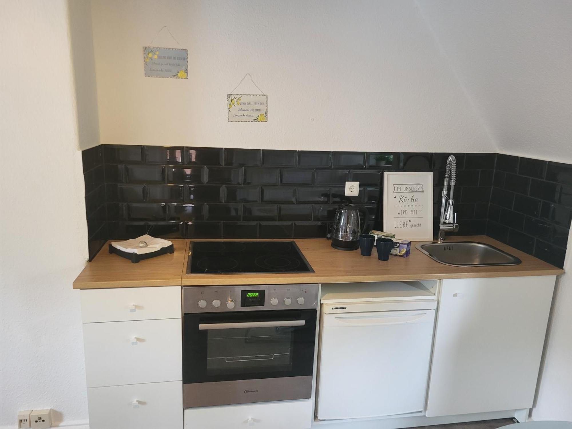 Idyllisches Zentrales Appartment - 24 H Check Inn Flensbourg Extérieur photo